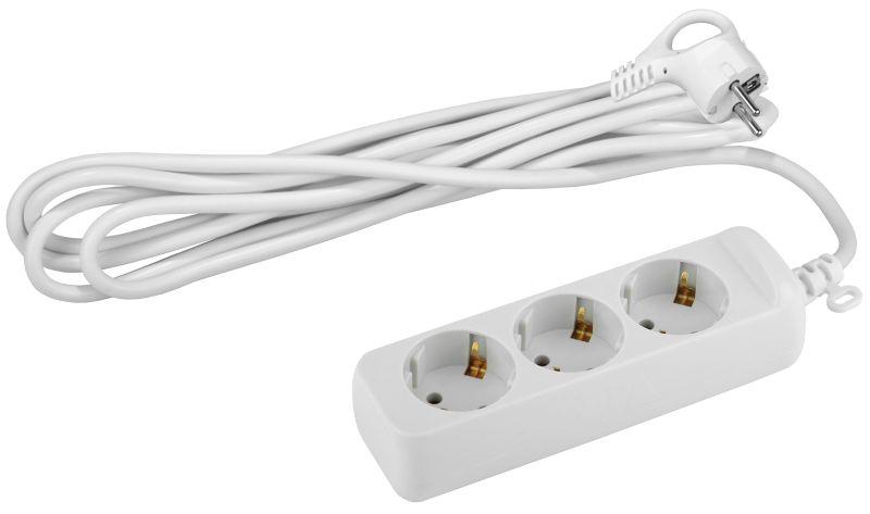 удлинитель 3х10м с заземл. 16а ip20 u-3e-10m-3х1 пвс 3х1 эра б0028373 с доставкой по МСК, категория блок розеток, удлинитель