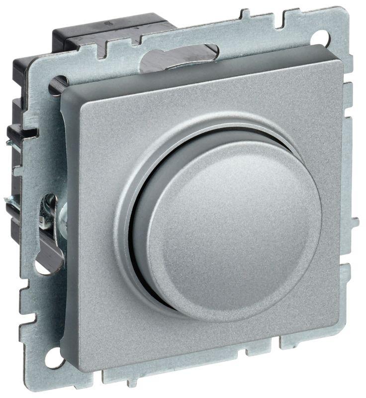 светорегулятор сп brite пов-наж. 600вт сс10-1-0-бра алюм. iek br-d20-0600-k47 с доставкой по МСК, категория диммер