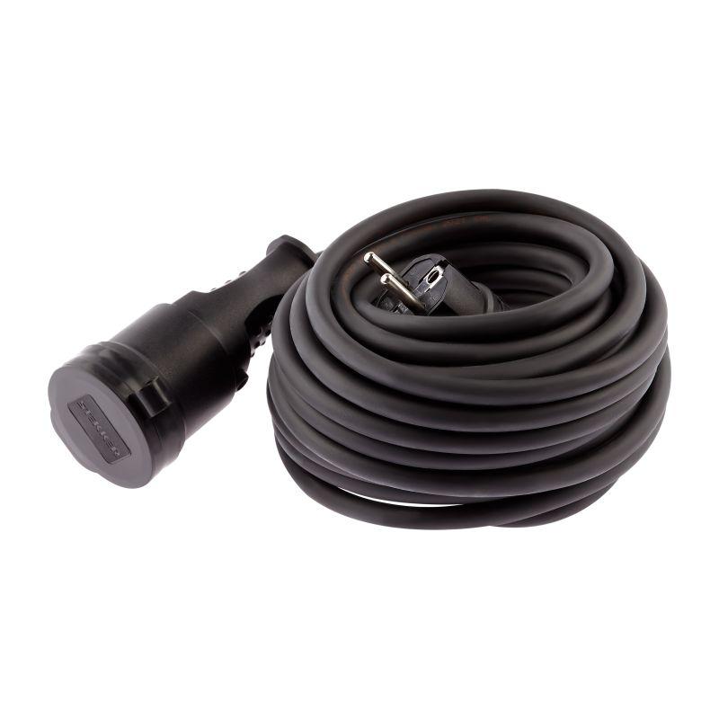 удлинитель-шнур 1х10м с заземл. 16а ip44 upx-1e-3х1.5-10m-ip44(kg) кг 3х1.5 (бухта) эра б0050857 с доставкой по МСК, категория блок розеток, удлинитель