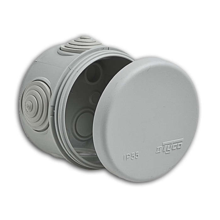 коробка распределительная оп 70х50мм ip55 ruvinil 67020 с доставкой по МСК, категория распределительная коробка/корпус для монтажа на стене и на потолке