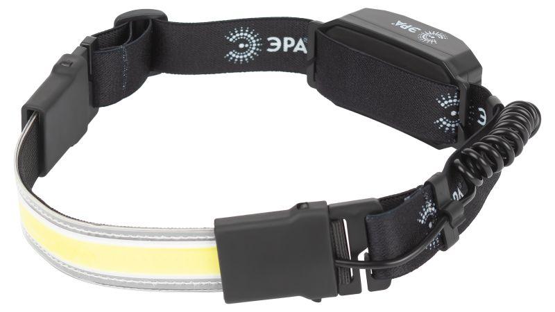 фонарь аккумуляторный налобный ga-807 кибер cob 5вт 3 режима аккум. miscro usb эра б0054033 с доставкой по МСК, категория фонарь карманный, ручной электрический