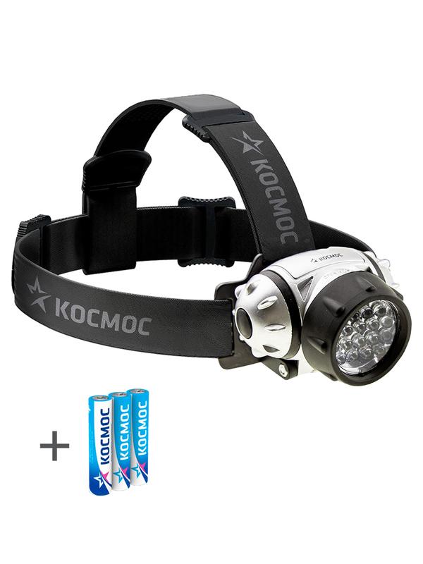 фонарь налобный h14led 14led 3хaaa/r03 космос koc-h14-led с доставкой по МСК, категория фонарь карманный, ручной электрический