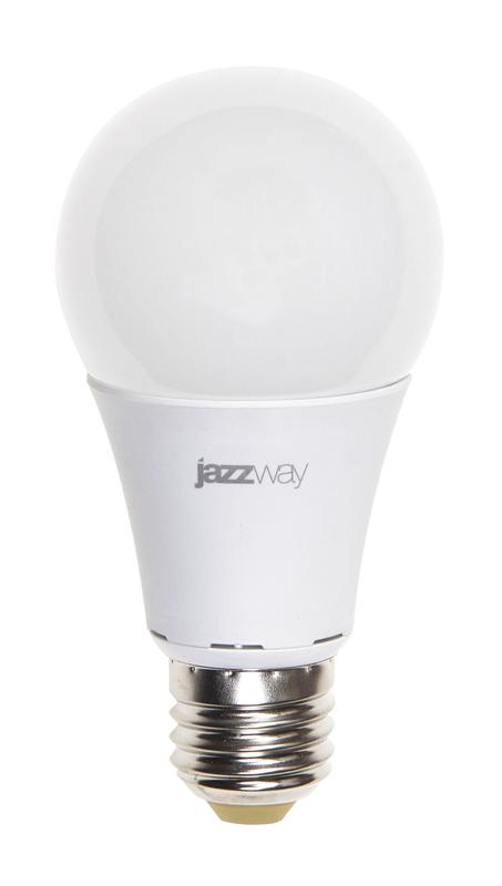 лампа светодиодная pled-eco 11вт a60 грушевидная 4000к нейтр. бел. e27 840лм 220в jazzway 1033215 с доставкой по МСК, категория лампа светодиодная