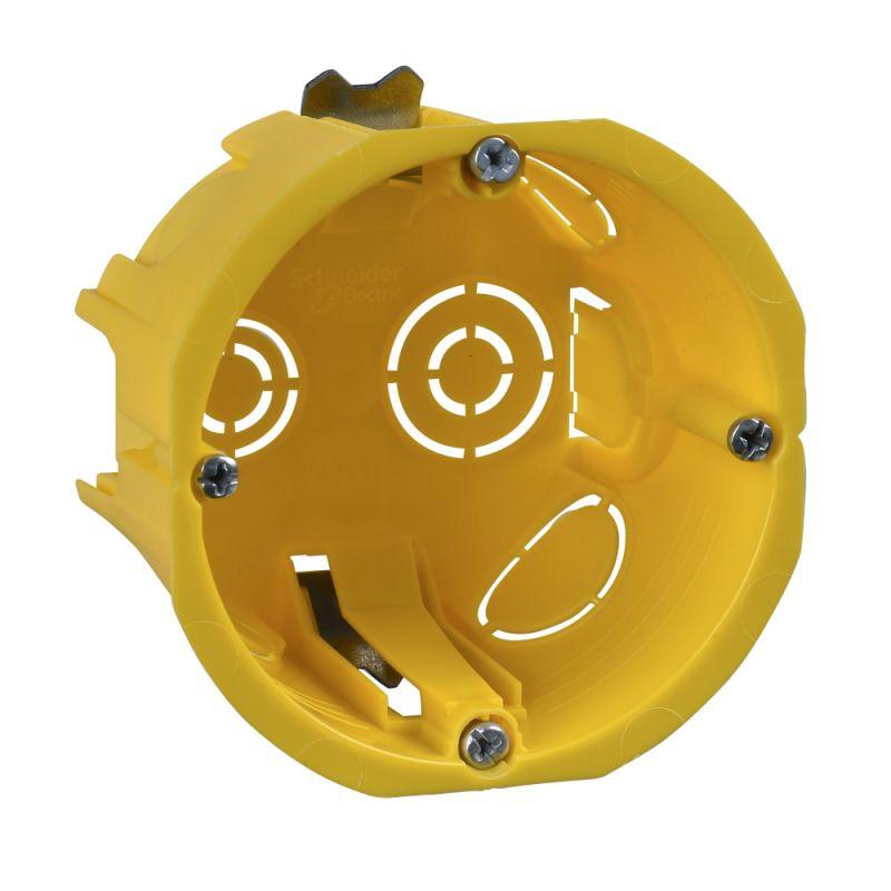 коробка установочная 68(65)х45мм для полых стен diy se imt351501 с доставкой по МСК, категория распределительная коробка/корпус для монтажа в стене и в потолке