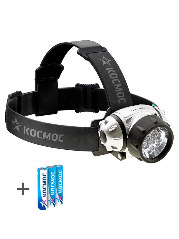 фонарь налобный h7led 7led 3хaaa/r03 космос koc-h7-led с доставкой по МСК, категория фонарь карманный, ручной электрический
