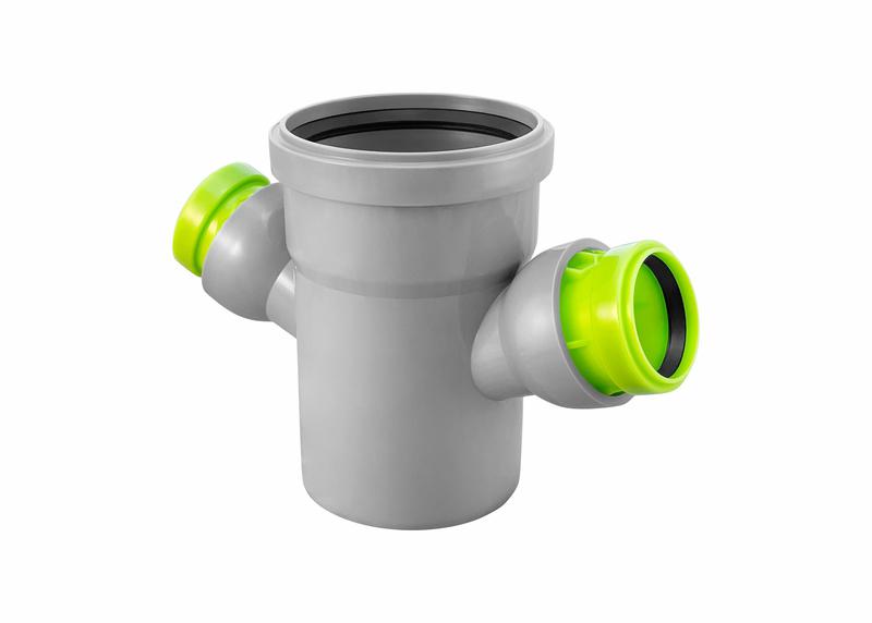крестовина регулируемая 45-88 град. 110-50-50 вн. канализ. (30) valfex 29110050 с доставкой по МСК, категория соединитель труб на 4 присоединения