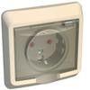 розетка 1-м сп этюд 16а ip44 250в с заземл. защ. шторки крем. se pc16-044k с доставкой по МСК, категория розетка штепсельная