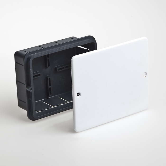 коробка распределительная сп 130х106х50мм ip30 ruvinil 10162 с доставкой по МСК, категория распределительная коробка/корпус для монтажа в стене и в потолке
