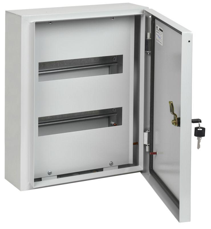 корпус металлический щрн-24 (410х330х120мм) ip54 titan 3 iek mkm11-n-24-54-z с доставкой по МСК, категория щиток распределительный малогабаритный