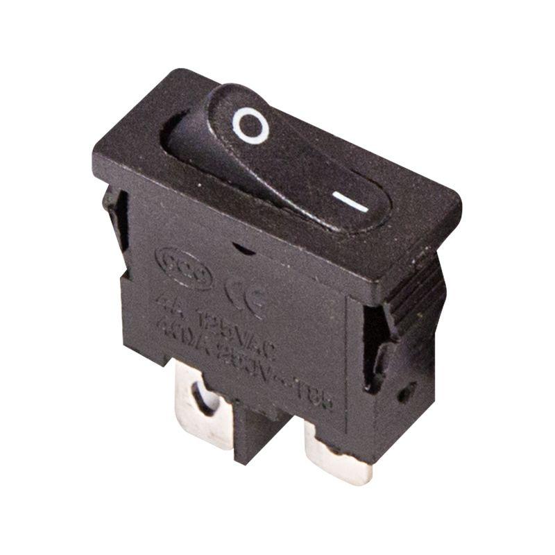 выключатель клавишный 250в 6а (2с) on-off черн. mini (rwb-103; sc-766; mrs-101-5) rexant 36-2050 с доставкой по МСК, категория кнопка нажимная в сборе