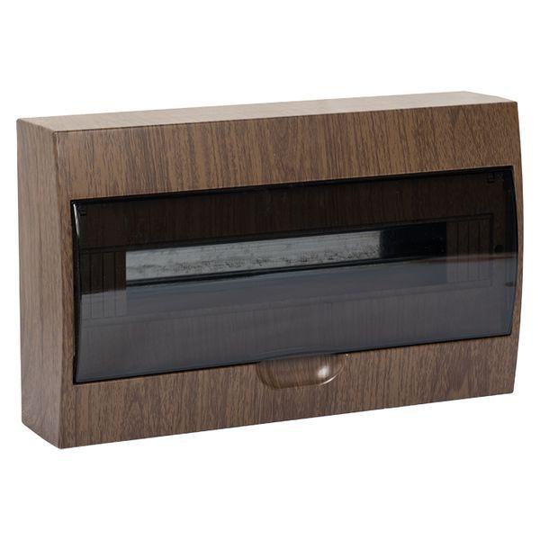щит щрн-п-18 ip41 темное дерево proxima ekf pb40-n-18-dark с доставкой по МСК, категория щиток распределительный малогабаритный