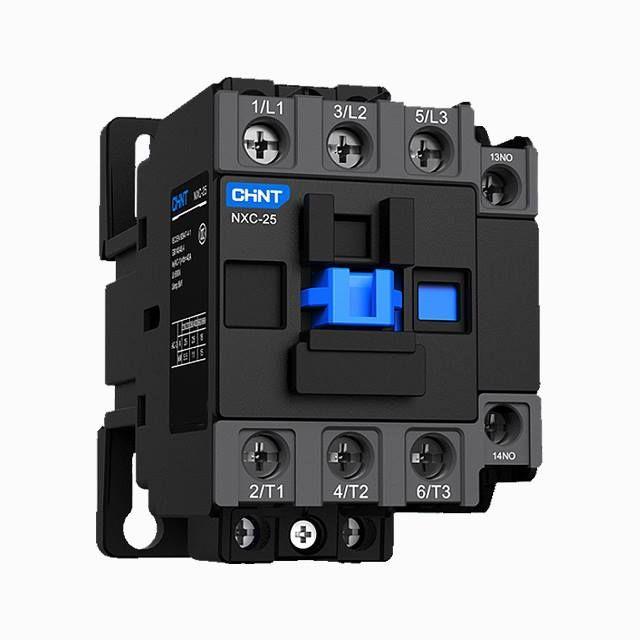 контактор nxc-25 25а кат. 220в ac 1но+1нз ac-3 (r) chint 836851 с доставкой по МСК, категория контактор
