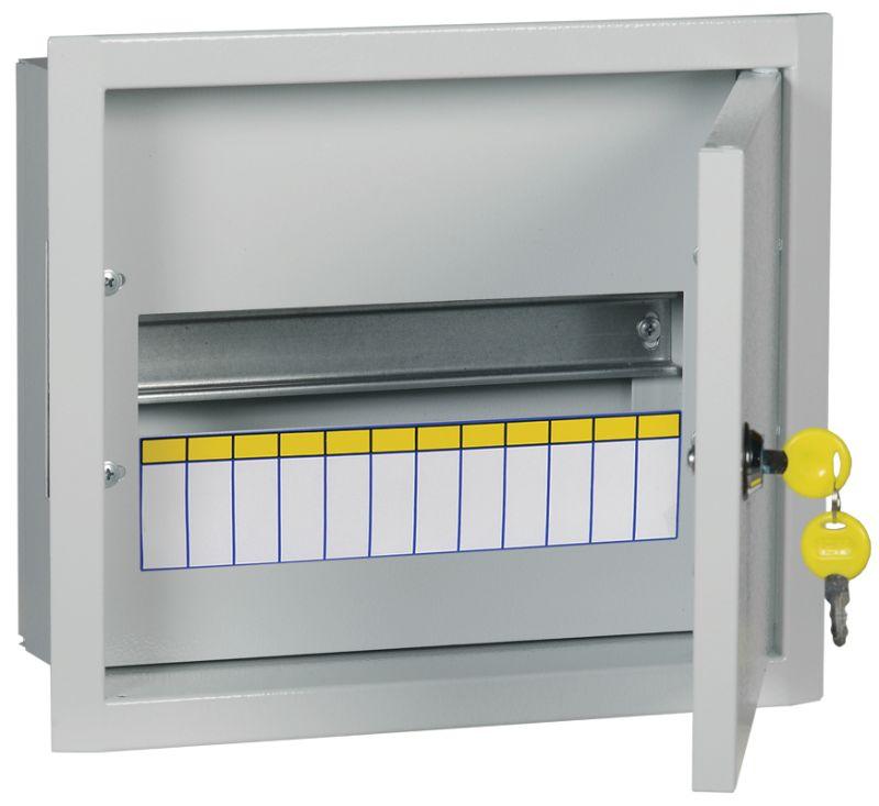 корпус металлический щрв-12 (265х310х120мм) ip31 titan 3 iek mkm14-v-12-30-t с доставкой по МСК, категория щиток распределительный малогабаритный