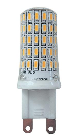 лампа светодиодная pled-g9 7вт капсульная 2700к тепл. бел. g9 400лм 220в jazzway 1039064b с доставкой по МСК, категория лампа светодиодная