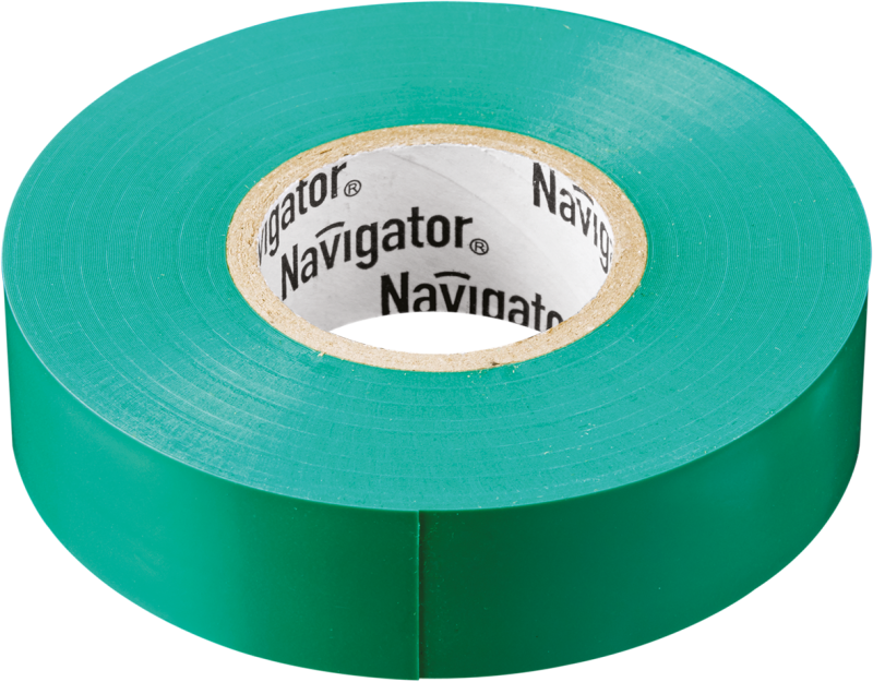 изолента пвх 15мм (рул.20м) зел. nit-b15-20/g navigator 71106 с доставкой по МСК, категория скотч и изоляционная лента