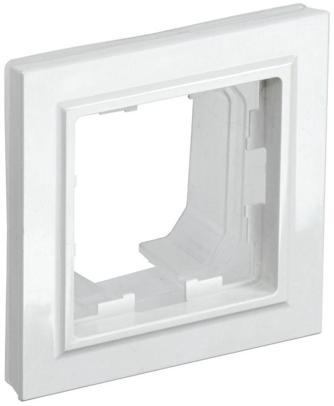 рамка 1-м ip44 brite ру-1-брб-44 бел. iek br-m12-44-k01 с доставкой по МСК, категория рамка декоративная для электроустановочных устройств