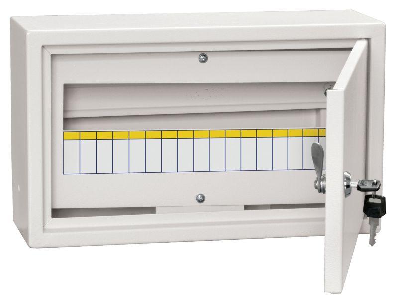 корпус щрн-18 titan 3 265х440х120мм ip31 метал. бел. iek mkm13-n-18-31-z с доставкой по МСК, категория щиток распределительный малогабаритный