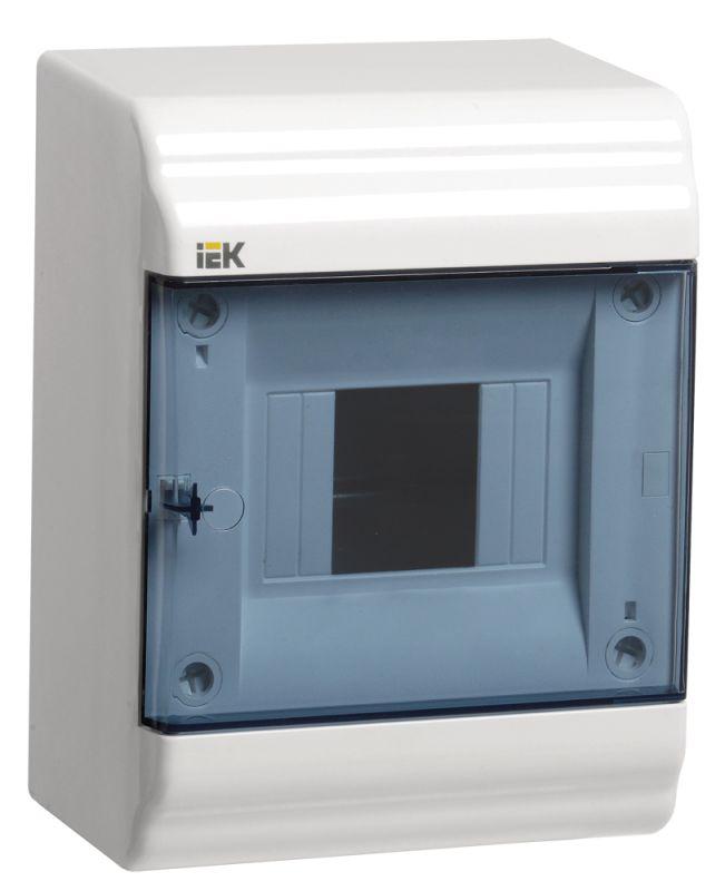 бокс щрн-п-4 мод. навесной пластик ip41 prime iek mkp82-n-04-41-20 с доставкой по МСК, категория щиток распределительный малогабаритный