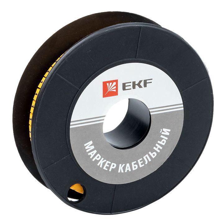 маркер каб. 1.5кв.мм "1" (к-1000ед) (ес-0) ekf plc-km-1.5-1 с доставкой по МСК, категория система маркировки кабеля
