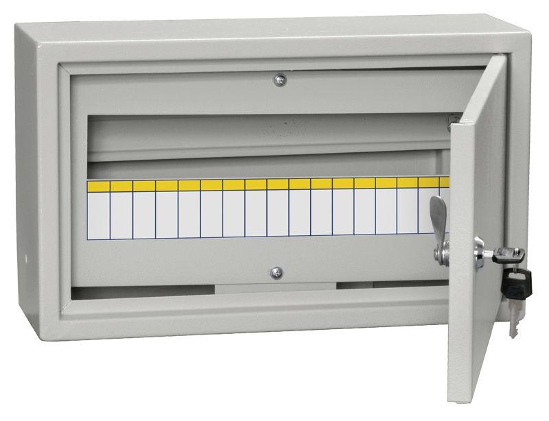 корпус металлический щрн-18 (265х440х120мм) ip31 titan 3 iek mkm14-n-18-31-z с доставкой по МСК, категория щиток распределительный малогабаритный