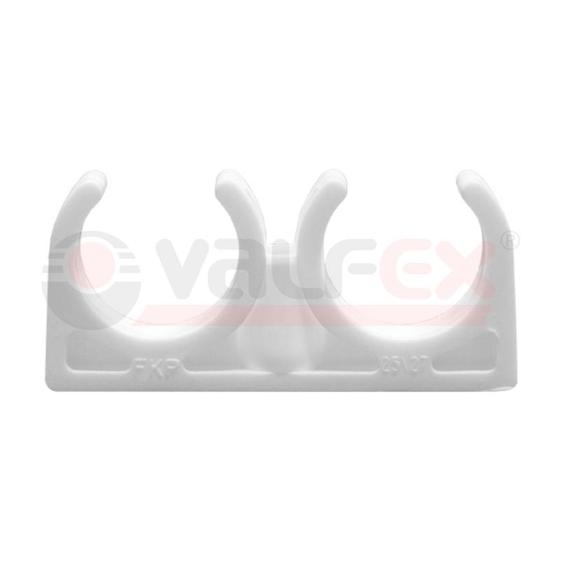 опора двойная 32/34 (240/60) valfex 10161032 с доставкой по МСК, категория зажим/клипса для крепления труб