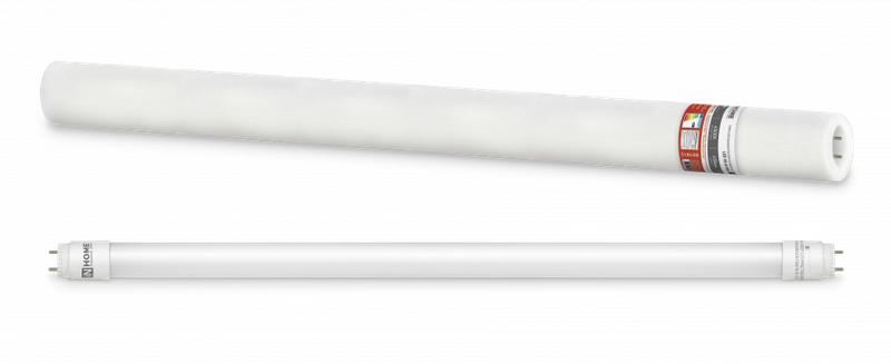 лампа светодиодная led-t8-м-pro 10вт линейная матовая 4000к нейтр. бел. g13 1000лм 230в 600мм неповоротн. in home 4690612030890 с доставкой по МСК, категория лампа светодиодная