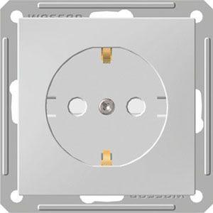 розетка 1-м сп w59 16а ip20 с заземл. защ. шторки механизм бел. se rs16-152-1-86 с доставкой по МСК, категория розетка штепсельная