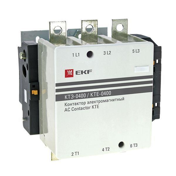 контактор ктэ 400а кат. 230в ac 1но ekf ctr-b-400 с доставкой по МСК, категория контактор