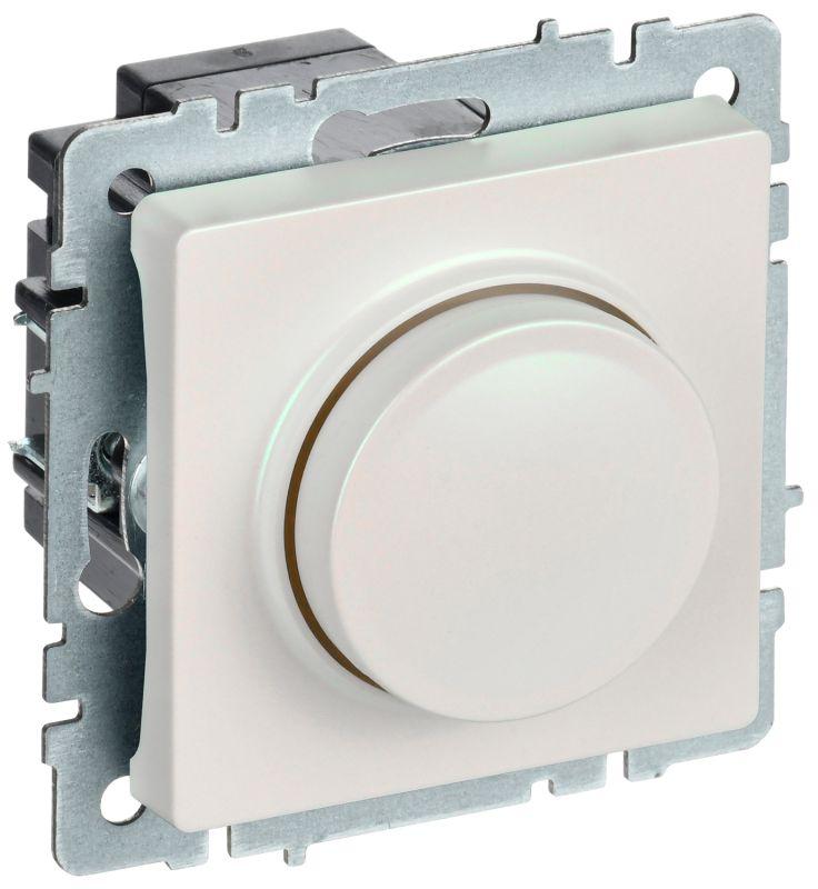 светорегулятор сп brite пов-наж. 600вт сс10-1-0-брж жемчуж. iek br-d20-0600-k36 с доставкой по МСК, категория диммер