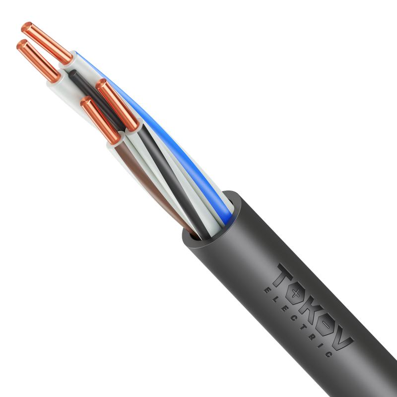 кабель tokov electric ввгнг(а)-ls 4х16 ок (n) 1кв (м) ут000029818 с доставкой по МСК, категория кабель силовой