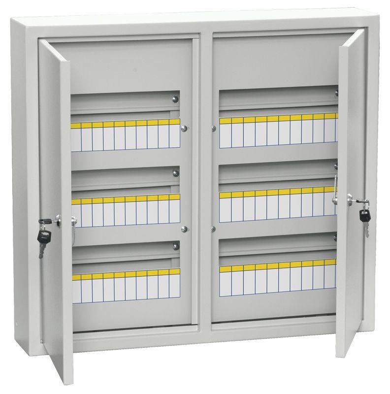 корпус металлический щрн-72 (540х600х120мм) ip31 titan 3 iek mkm14-n-72-31-z с доставкой по МСК, категория щиток распределительный малогабаритный