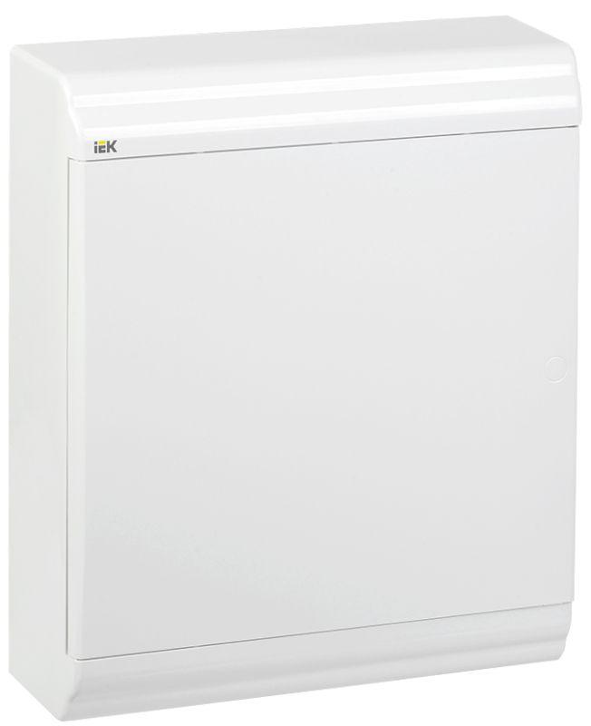 бокс щрн-п-24 мод. навесной пластик ip41 prime бел. дверь iek mkp82-n-24-wd-41-10 с доставкой по МСК, категория щиток распределительный малогабаритный