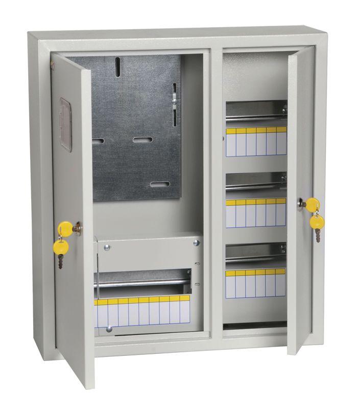 корпус металлический щурн-3/30 (540х490х165мм) ip31 titan iek mkm35-n-30-1-31-zo с доставкой по МСК, категория щиток учета пустотелый