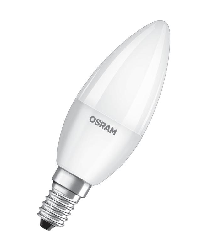 лампа светодиодная led value lvclb60 7sw/840 7вт свеча матовая e27 230в 10х1 ru osram 4058075579477 с доставкой по МСК, категория лампа светодиодная