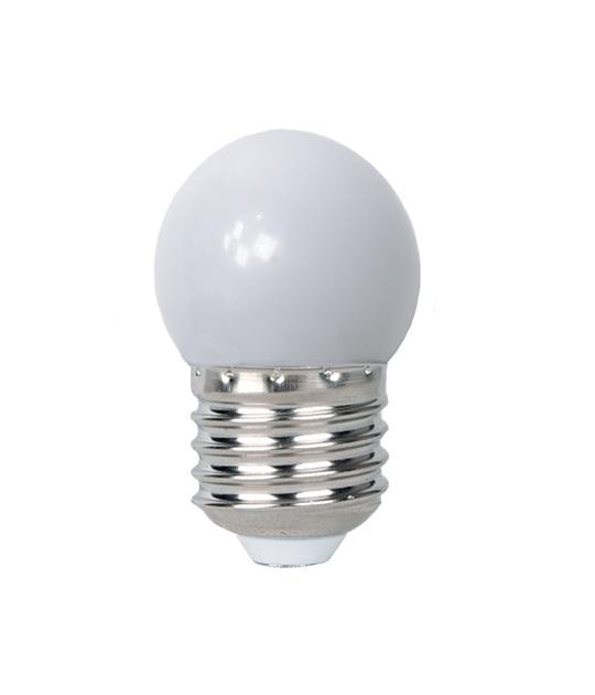 лампа светодиодная pled-eco 1вт g45 шар 4500к нейтр. бел. e27 для белт-лайт pro jazzway 5040663 с доставкой по МСК, категория лампа светодиодная