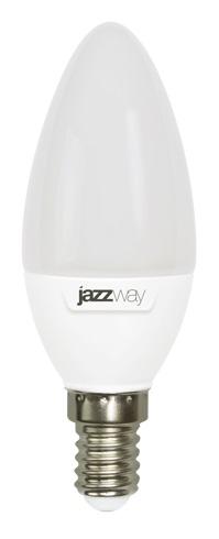 лампа светодиодная pled-sp 9вт c37 свеча 5000к холод. бел. e14 820лм 230в jazzway 2859488a с доставкой по МСК, категория лампа светодиодная
