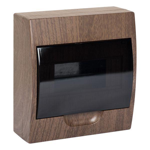 щит щрн-п-8 ip41 темное дерево proxima ekf pb40-n-8-dark с доставкой по МСК, категория щиток распределительный малогабаритный