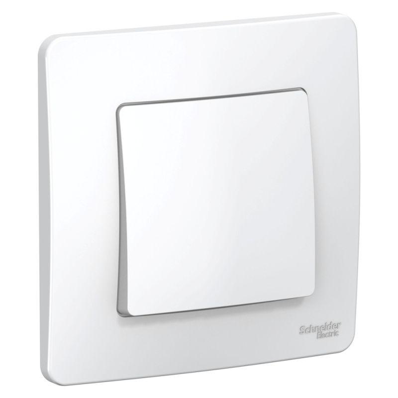 переключатель проходной 1-кл. сп blanca 10а ip20 (сх. 6) 250в бел. se blnvs010601 с доставкой по МСК, категория выключатели, переключатели