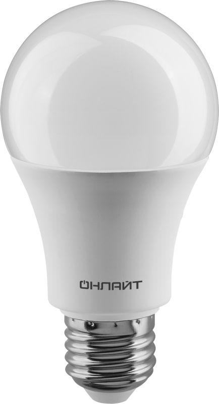 лампа светодиодная 61 149 oll-a60-15-230-2.7k-e27 15вт грушевидная онлайт 61149 с доставкой по МСК, категория лампа светодиодная