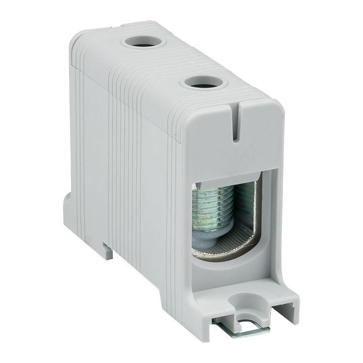 клемма силовая вводная ксв 35-150кв.мм сер. ekf plc-kvs-35-150-gray с доставкой по МСК, категория проходная клеммная колодка