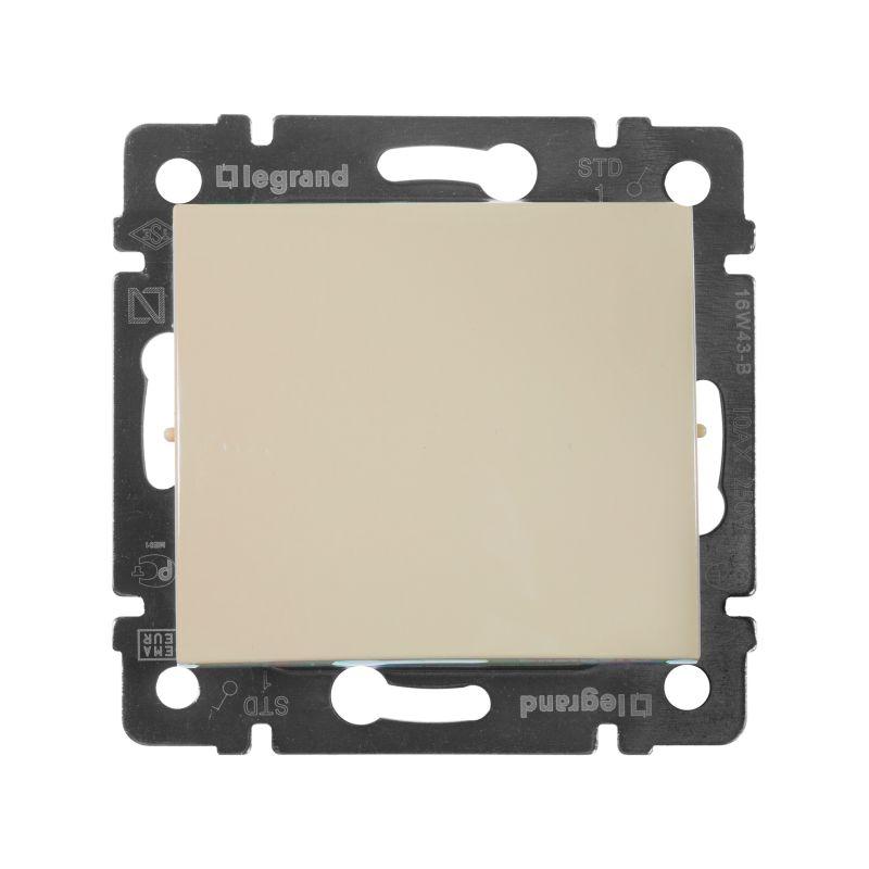 выключатель 1-кл. сп valena 10а ip31 250в механизм сл. кость leg 774301 с доставкой по МСК, категория выключатели, переключатели