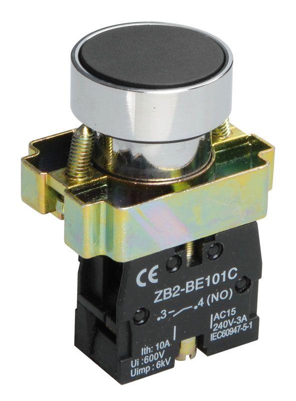 кнопка lay5-ba21 без подсветки черн. 1з iek bbt60-ba-k02 с доставкой по МСК, категория кнопка нажимная в сборе