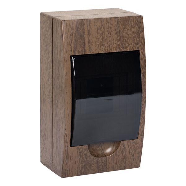 щит щрн-п-4 ip41 темное дерево proxima ekf pb40-n-4-dark с доставкой по МСК, категория щиток распределительный малогабаритный