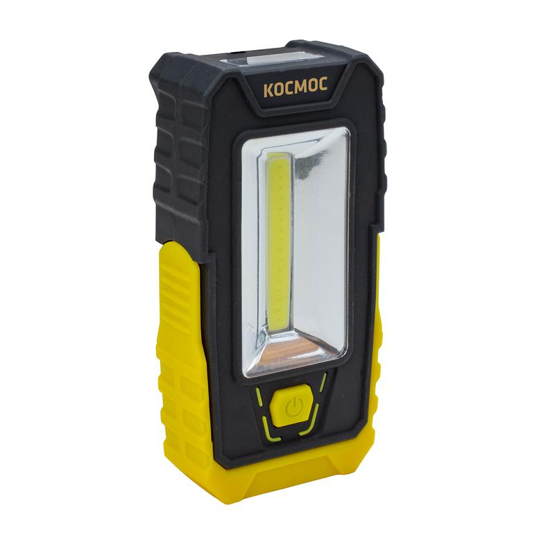 фонарь 5вт сов 3led клипса для крепл. магнит поворотная подставка 3хааа космос kocau6006cob с доставкой по МСК, категория фонарь карманный, ручной электрический