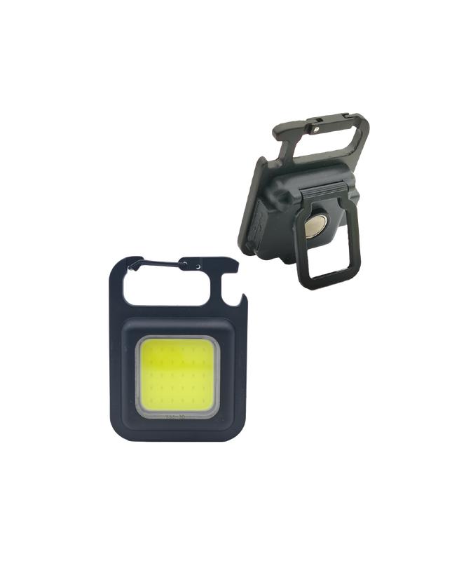 фонарь-брелок аккумуляторный походный кемпинг 6вт cob led li-po 502030 200ма.ч usb-шнур type c корпус abs-пластик алюм. открывалка магнит на корпусе карабин регулируемая подставка космос koc207lit с доставкой по МСК, категория фонарь карманный, ручной электрический
