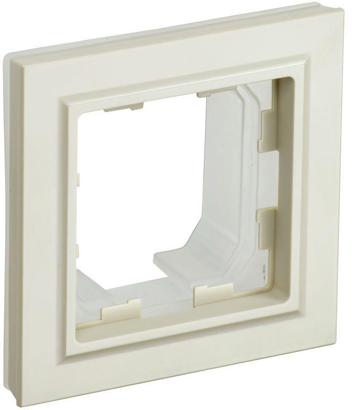 рамка 1-м ip44 brite ру-1-бркр-44 беж. iek br-m12-44-k10 с доставкой по МСК, категория рамка декоративная для электроустановочных устройств