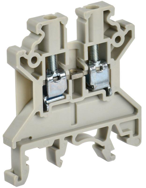 колодка клеммная cts armafix 2.5кв.мм сер. iek yct10-00-k03-002 с доставкой по МСК, категория проходная клеммная колодка