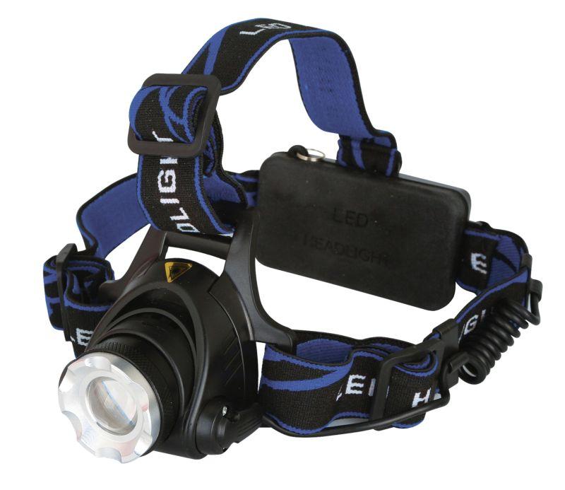 фонарь аккумуляторный налобный e150 cree 3вт фокус 3 режима 220в пластик. черн. (бокс) ultraflash 12188 с доставкой по МСК, категория фонарь карманный, ручной электрический