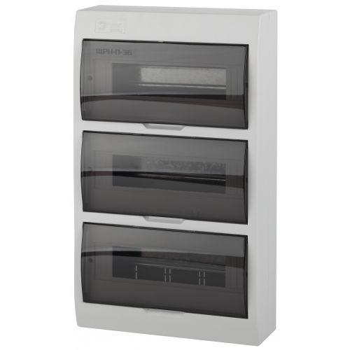 бокс щрн-п-36 мод. навесной пластик ip41 simple no-box_simple-plastic_36_surface эра б0041529 с доставкой по МСК, категория щиток распределительный малогабаритный