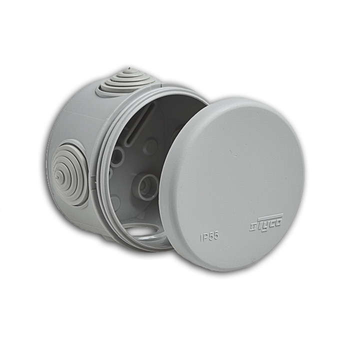 коробка распределительная оп 60х40мм ip55 ruvinil 67010 с доставкой по МСК, категория распределительная коробка/корпус для монтажа на стене и на потолке